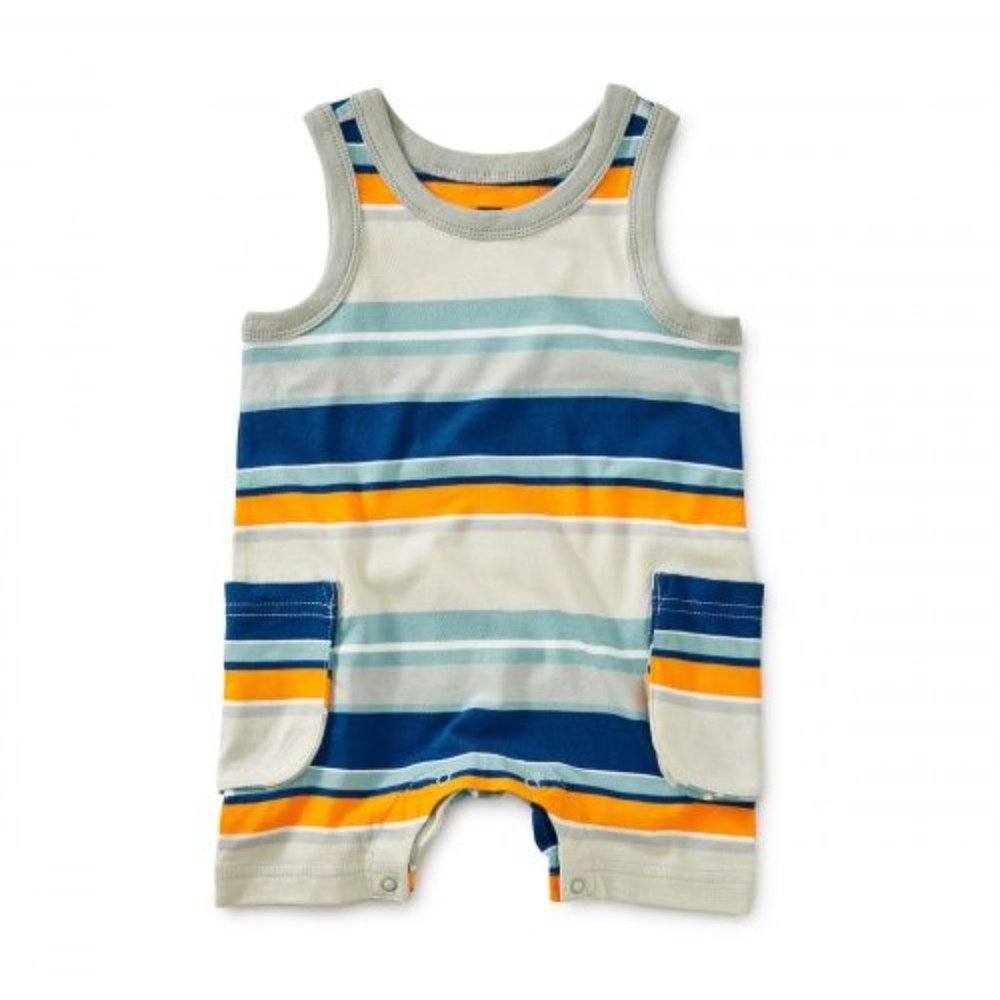 Tea Collection Tank Romper - 0-3M